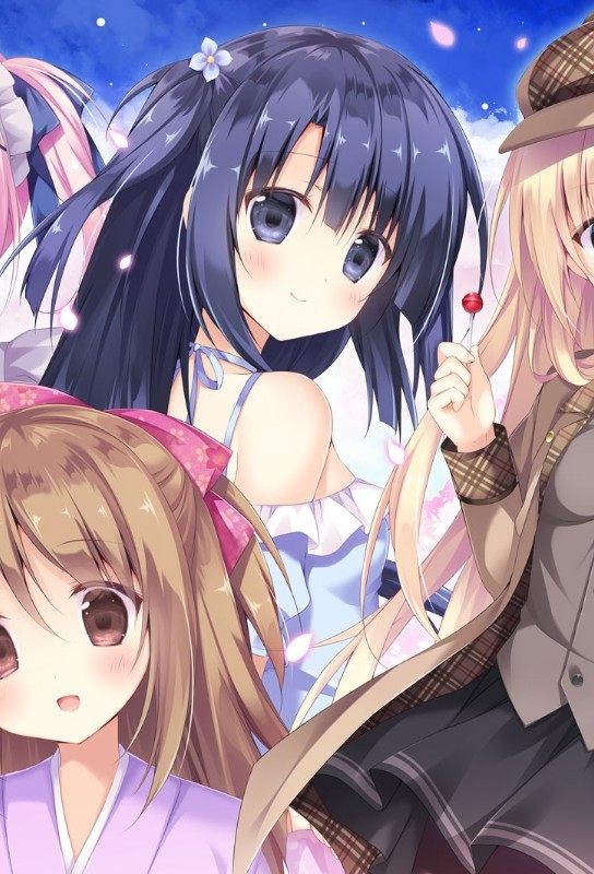 A love in Sacra & Scarlet anime cover