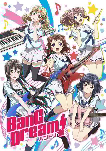 BanG Dream! anime cover