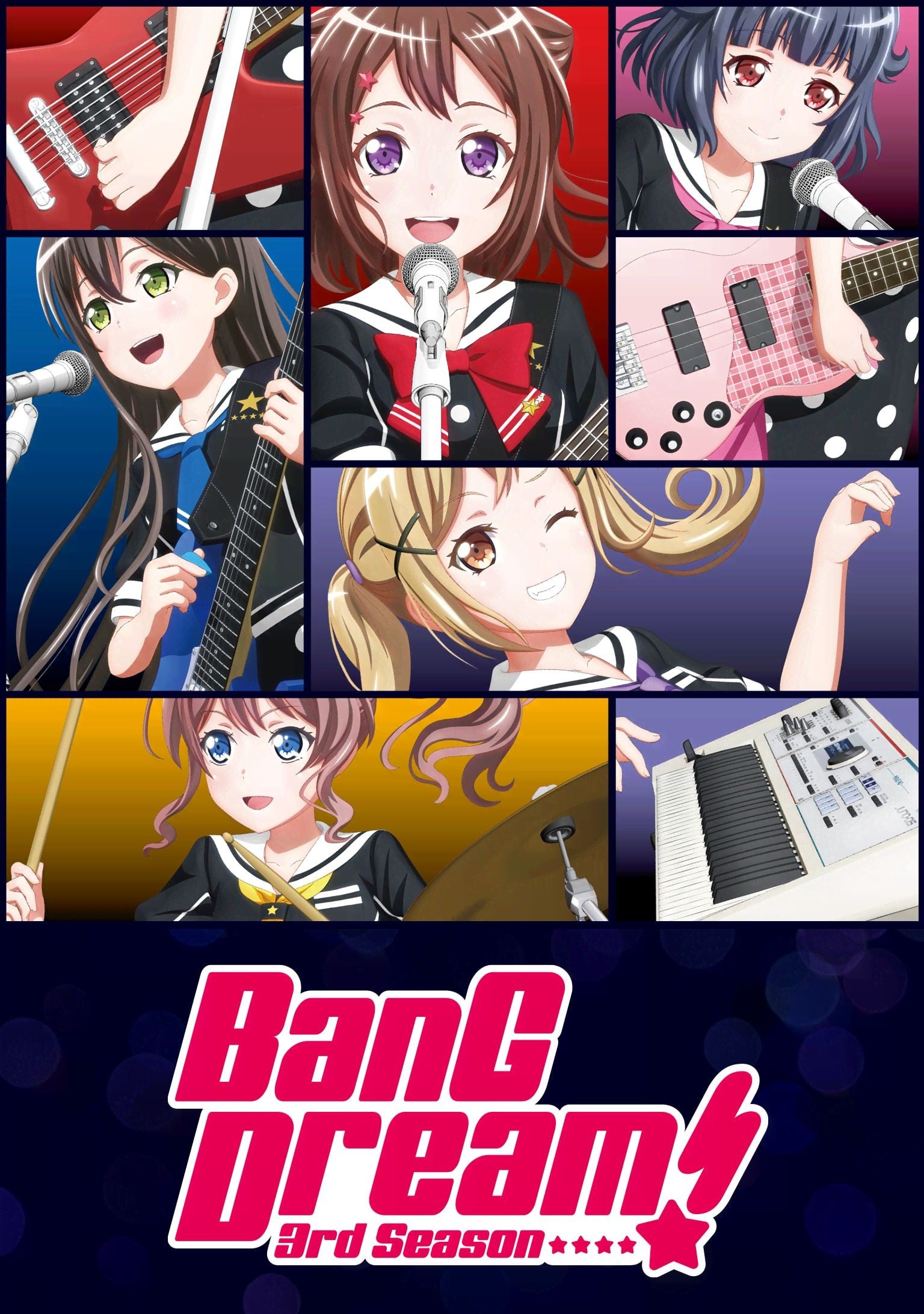 BanG Dream! 3rd Season anime cover
