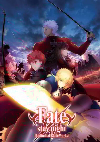 Fate/stay night: Unlimited Blade Works anime cover