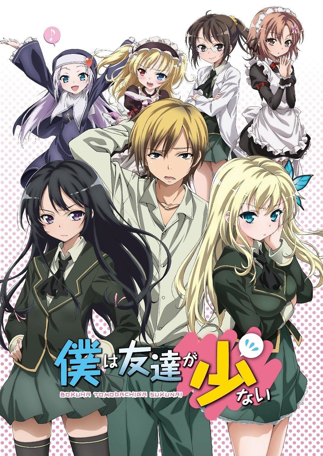 Haganai: I Dont Have Many Friends anime cover