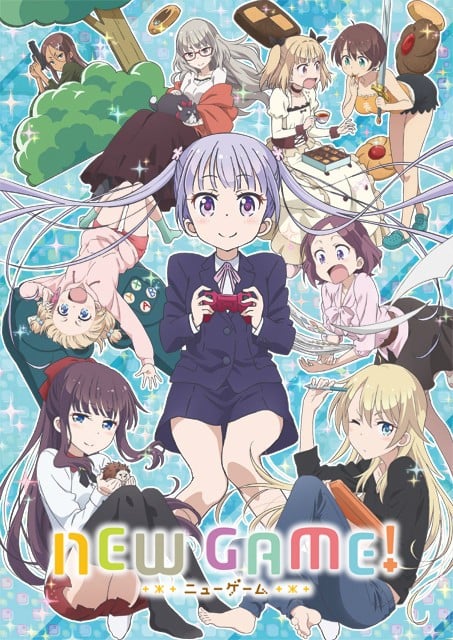NEW GAME! anime cover