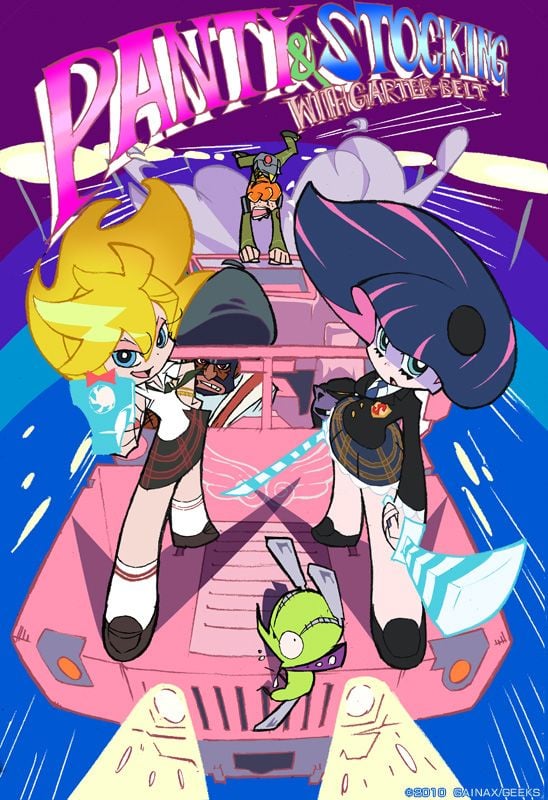 Panty & Stocking with Garterbelt anime cover