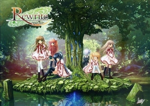 Rewrite anime cover