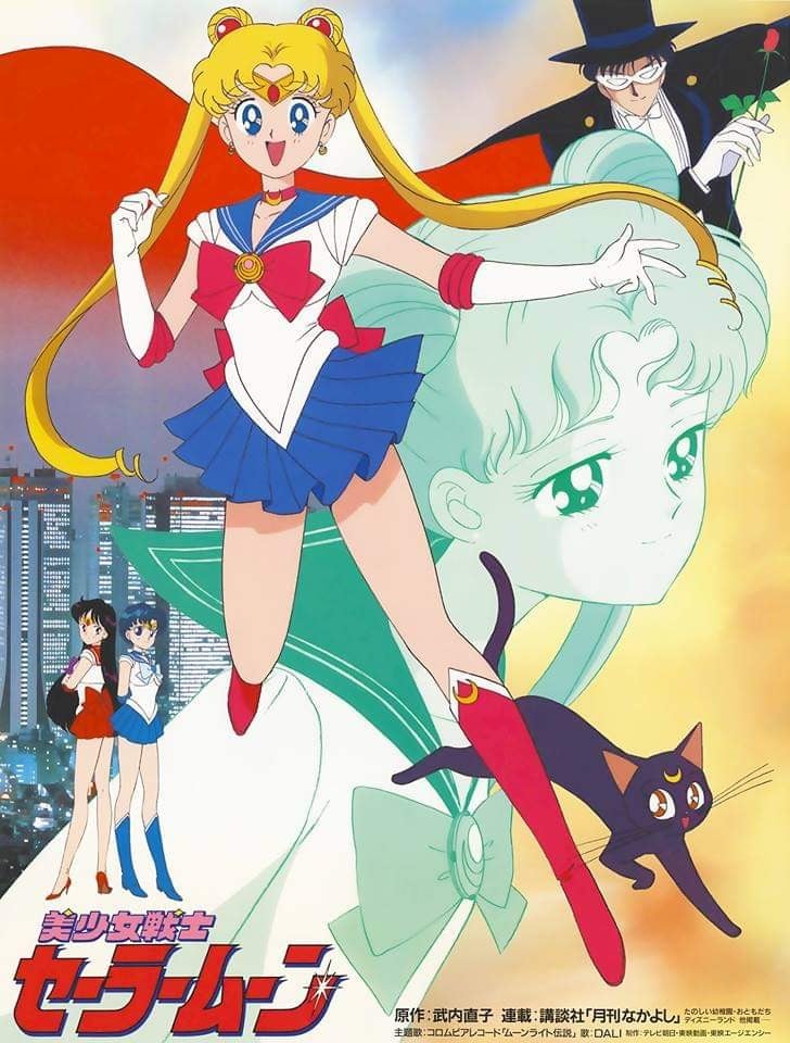 Sailor Moon anime cover