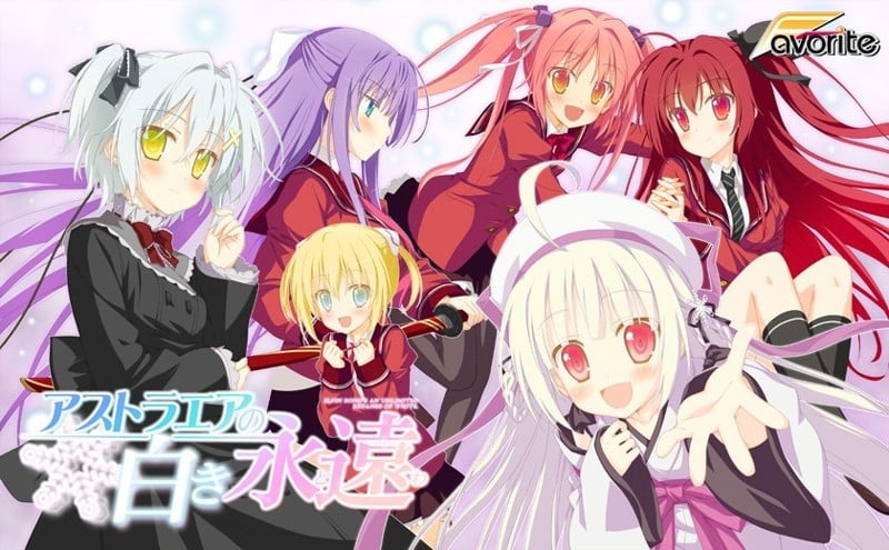 White Eternity anime cover