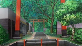 dark gathering awashima jinja shrine torii