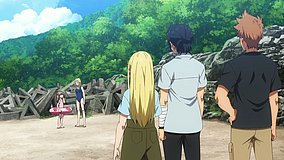 summer time rendering awashima shrine beach