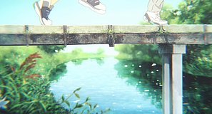 a silent voice aoyagibashi bridge