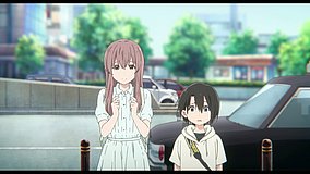 a silent voice ogaki station south exit taxi stand