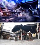 hand shakers hozenji temple