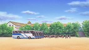 love chunibyo other delusions heart throb kamakagawa elementary school playground