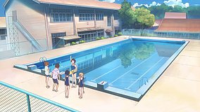 love chunibyo other delusions heart throb kyu kamakake elementary school swimming pool