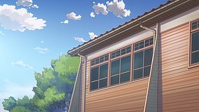 love chunibyo other delusions heart throb old kamakura elementary window