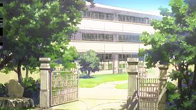 love chunibyo other delusions kamakuraschool gate