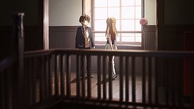 love chunibyo other delusions kaminagakou stairs