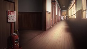 love chunibyo other delusions old kamakura elementary second floor hallway
