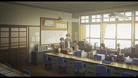 love chunibyo other delusions take on me old kamakura elementary staff room