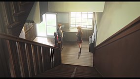 love chunibyo other delusions take on me old kamakura elementary stairs