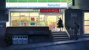 the disappearance of haruhi suzumiya familymart