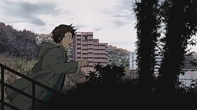 the disappearance of haruhi suzumiya kyon stairs