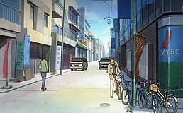 the melancholy of haruhi suzumiya bicycle illegal parking