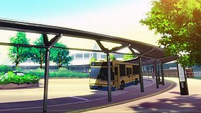 the melancholy of haruhi suzumiya bus terminal