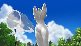 the melancholy of haruhi suzumiya fountain monument