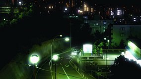 the melancholy of haruhi suzumiya koizumi kosen pedestrian bridge