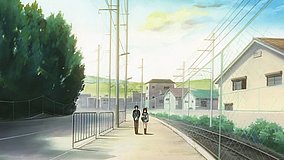 the melancholy of haruhi suzumiya railway crossing