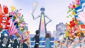 the rolling girls doutonbori shopping street