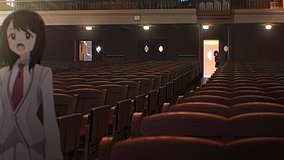 trapezium kobe girls university auditorium
