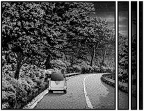 dark gathering kyoto prefectural route 3 ujigawa line road