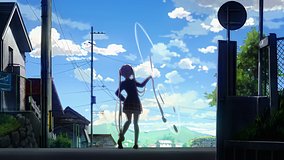 love chunibyo other delusions anou eki first level crossing