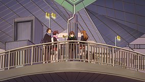 love chunibyo other delusions biwako hamaotsu station