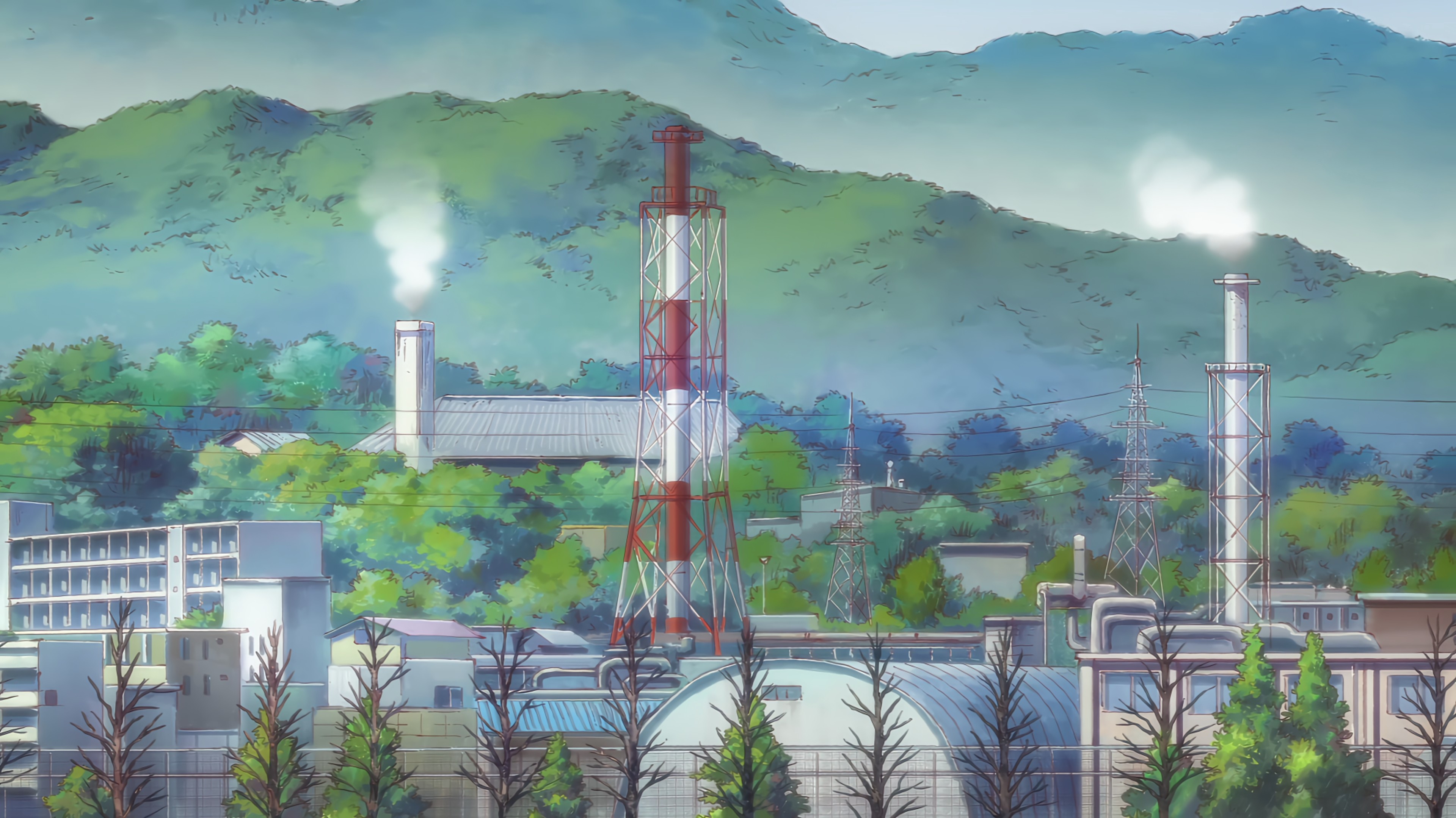 love chunibyo other delusions eneos gas station