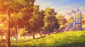 love chunibyo other delusions heart throb ichiriyama park slide