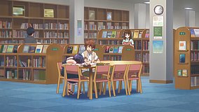 love chunibyo other delusions heart throb kusuatsu library