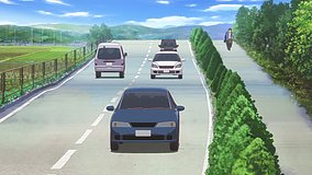 love chunibyo other delusions heart throb lake biwa museum road