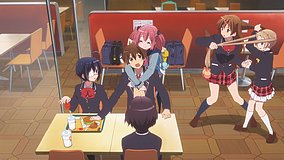 love chunibyo other delusions heart throb mcdonalds ishiyama ekimae restaurant