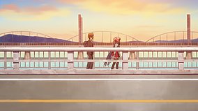 love chunibyo other delusions heart throb setagawa ohashi bridge