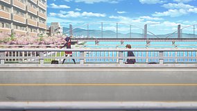 love chunibyo other delusions heart throb setagawa ohashi nishizume intersection