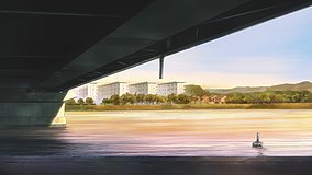 love chunibyo other delusions heart throb setagawa ohashi west bank location