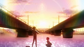 love chunibyo other delusions jr jr seta river bridge
