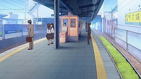 love chunibyo other delusions keihan ishiyama station
