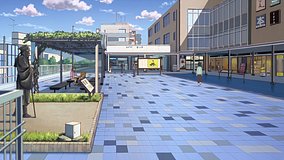 love chunibyo other delusions keihan ishiyama station