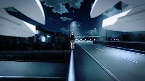 love chunibyo other delusions omi ohashi bridge