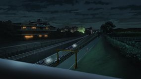 love chunibyo other delusions omi ohashi shinhama cho exit south side location