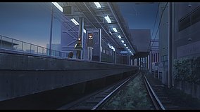 love chunibyo other delusions take on me keihan ishiyama station