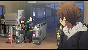 love chunibyo other delusions take on me keihan ishiyama station entrance